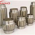 1.75" Exhaust Flex Pipe 6" Heavy Duty Stainless Steel Bellows Inner Braid