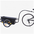 90L two big wheels bike and bicycle cargo luggage cart trailer