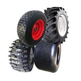 Wheelbarrows Trolleys Golf SUV Carts Tubeless PU Foam Solid and Pneumatic  Flat Rubber Wheel Tire 650-8
