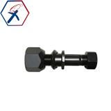hardened steel hub bolt and nut