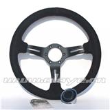 350mm Real Carbon Fiber Steering Wheel For Car