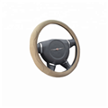 New promotional hot selling FourSeasons carbon punched car steering wheel cover