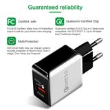 KASA Quick Charger 3.0 5V/3A USB Charger For  QC 3.0 EU US  Fast Wall Travel Charger For  All Mobile phone OEM Support