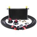 High Quality New Black Universal Engine Oil Cooler