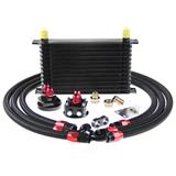 High Quality New Black Universal Engine Oil Cooler