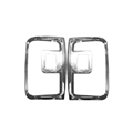 For AMAROK 2011 ABS Chrome Car Tail Light Cover Taillight Bezel