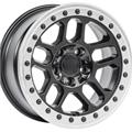 17x8.0 4x4 alloy wheels offroad Wheel PCD5x127 with Simulated BeadLock