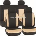 HY-B2014 Seat Covers Airbag Ready & Rear Split Beige/Black