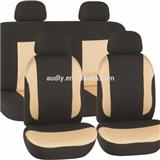 HY-B2014 Seat Covers Airbag Ready & Rear Split Beige/Black