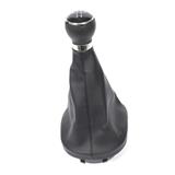 5/6 speed gear shift knob boot leather for Volkswagen Touran Caddy