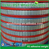 steel fe adhesive wheel weight in roll
