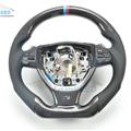 Modified Carbon fiber racing steering wheel For B M W 5 Series E60 (Wrapped/Cover Carbon)