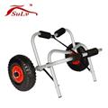 Aluminum portable folding kayak trolley with two 10' wheels