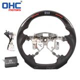 Led Carbon Fiber Smart  Steering Wheel Compatible With Toyota Vigo OHC MOTORS