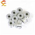 1368#3D printer Aluminum Alloy GT2/2M Synchronous timing without teeth bore 3mm bearing belt width 6mm Timing Pulleys