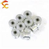 1368#3D printer Aluminum Alloy GT2/2M Synchronous timing without teeth bore 3mm bearing belt width 6mm Timing Pulleys