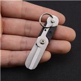 New Pocket Outdoor Tool Key Chain Stainless Steel Mini Survival Spring EDC Scissor Tool