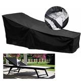 Waterproof adjustable Patio furniture cover ,garden chaise Lounge Cover