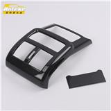 New Product Anteke Car Accessories ABS Chrome Carbon Fiber Rear Air Vent Outlet Cover Trims For Volkswagen Arteon Passat CC 2018