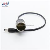 High quality car cigarette lighter socket with dc plug