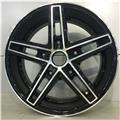 JWL VIA size 18 20 Inch black machine face Alloy mag wheel for sales