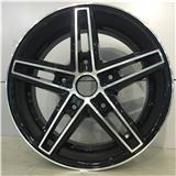 JWL VIA size 18 20 Inch black machine face Alloy mag wheel for sales
