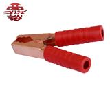 with red and black 200A electrical ALLIGATOR CLIP