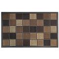 Outdoor Scrape N' Sorb Multi Color Recycled Rubber Entrance Welcome Doormats Door Mats
