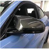 REAL CARBON FIBER REAR SIDE WING MIRROR HOUSING LHD ONLY FIT FOR BMW F80 F82 F83 M3 M4 2015+