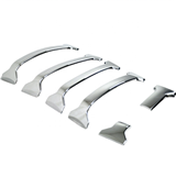 For Toyota FJ150 Car Accessories ABS Front Grille Trims 6 PCS