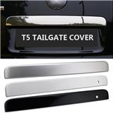 Plastic ABS glossy black barn door handle cover rear truck tailgate trim lid cover for Volkswagen VW transporter T5 2003-2016