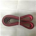 Red Rubber Coating Black Rubber Flat Belts(Section 2000x70x6)