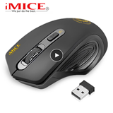 imice USB Wireless mouse 2000DPI Adjustable USB 3.0 Receiver Optical Computer Mouse 2.4GHz Ergonomic Mice For Laptop PC Mouse