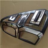 3D carbon color ABS plastic Tail lamp cover for 2015 HILUX REVO NEW VIGO