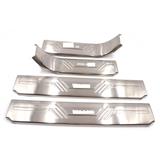 OEM Type Stainless Steel Auto 4X4  Inner Interior Exterior Accessories LED Door Sill Scuff Plate For MUX