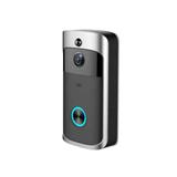 Smart Home WIFI Video Doorbell 720P HD Security Camera with 166-Degree Wide Angle Lens Two-Way Audio PIR Motion Detection