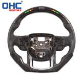 Led Carbon Fiber Smart  Steering Wheel Compatible With Land Rover OHC MOTORS