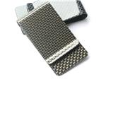 Free shipping Silicon Band Carbon Fiber Slim Card Holder Wallet  Money Blocking Money Clip