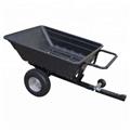 Cheap Heavy duty utility plastic garden trailer tool cart