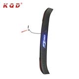 Factory price accessories black rear bumper plate guard for toyota corolla body kit accessories