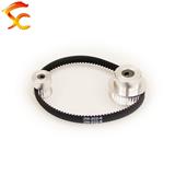 202-GT2-6mm,Timing Belt Pulley GT2 32 teeth 16 tooth Reduction 2:1/1:2 3D printer accessories belt width 6mm,Bore 8&5mm
