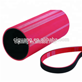 T10/AT10 red rubber coating timing belt