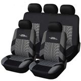 Blue Tire tracks coach car seat covers set protector for SUV