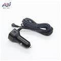 car cigarette lighter plug with right angle dc plug