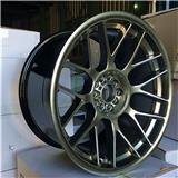 JWL VIA with Hyper black size 15 16 17 18 inch aftermarket alloy rims for sale