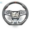 Most popular Car Carbon Fiber Steering Wheel racing car wheel For honda Civic 10th