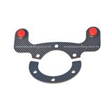 Universal Carbon Fiber Car Steering Wheel External Button