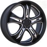 black milling 18 20 inch custom wheel rim jwl rims wheels for cars