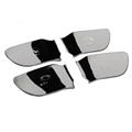 Inner Door Handle Bowl Covers Handles wrist sticker Decorative Trims For Infiniti JX35 QX60 Interior Accessories
