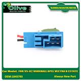 HEATER BLOWER RESISTOR MOTOR FOR 95-02 VAUXHALL OPEL VECTRA B ESTATE 1845793